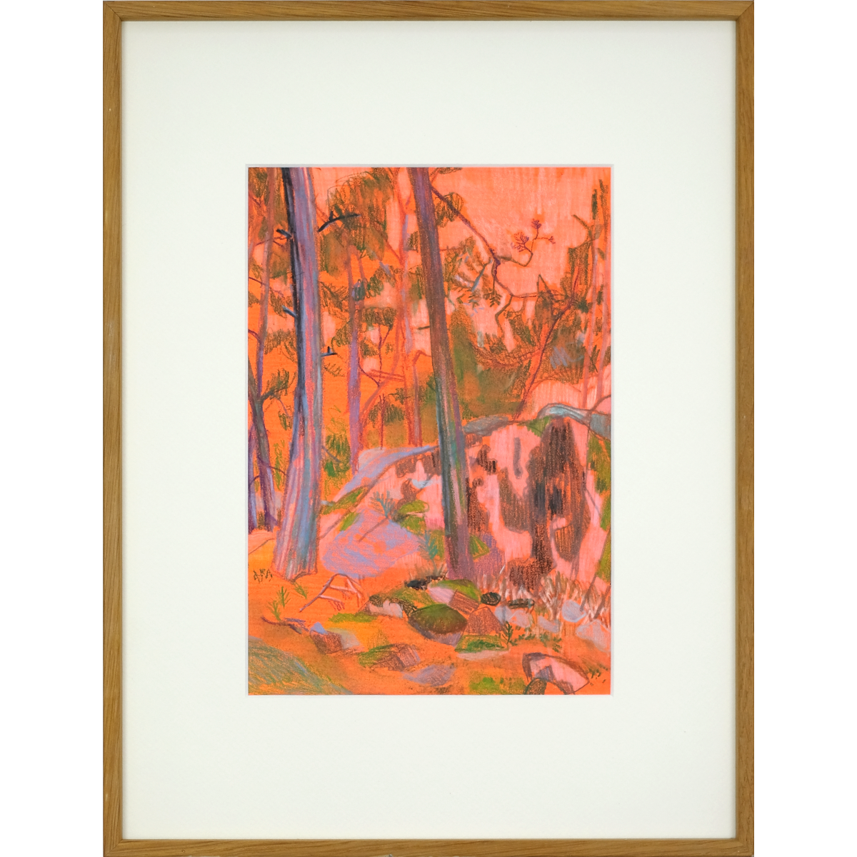 Forêt suédoise (orange fluo)